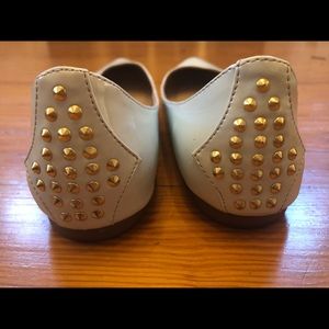 Mossimo light blue with studded back flats. Size 8.